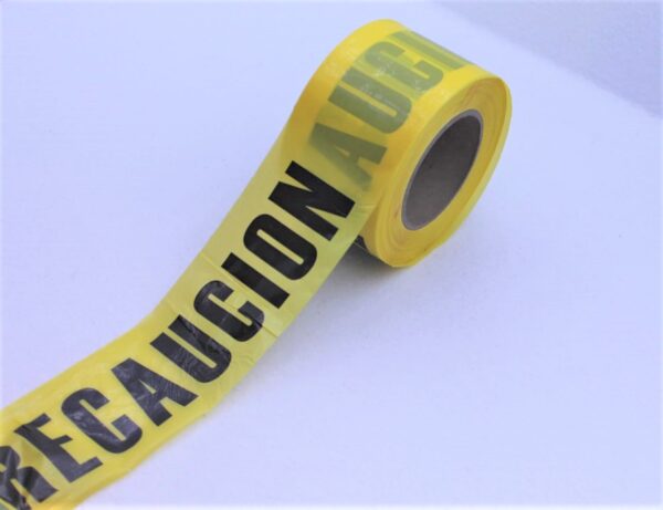 CINTA PRECAUCION 3"X305 MTRS
