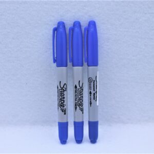 SHARPIE DOBLE PUNTA AZUL